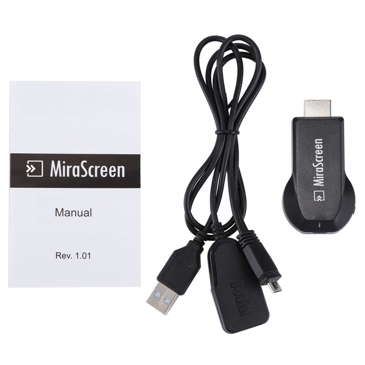 MiraScreen 無線同屏器 帶2合1USB線