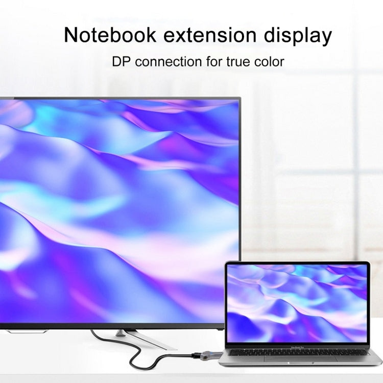 D63A DisplayPort+Mini DP+Type-C公頭 轉 HDMI母頭 3合一轉接頭