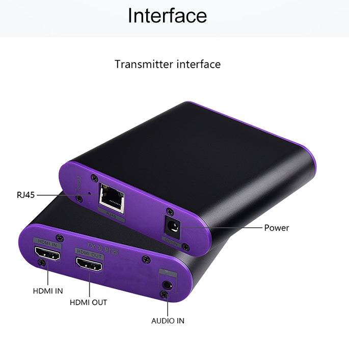 CAT872 HDMI延長器網線延長器 傳輸距離:200米