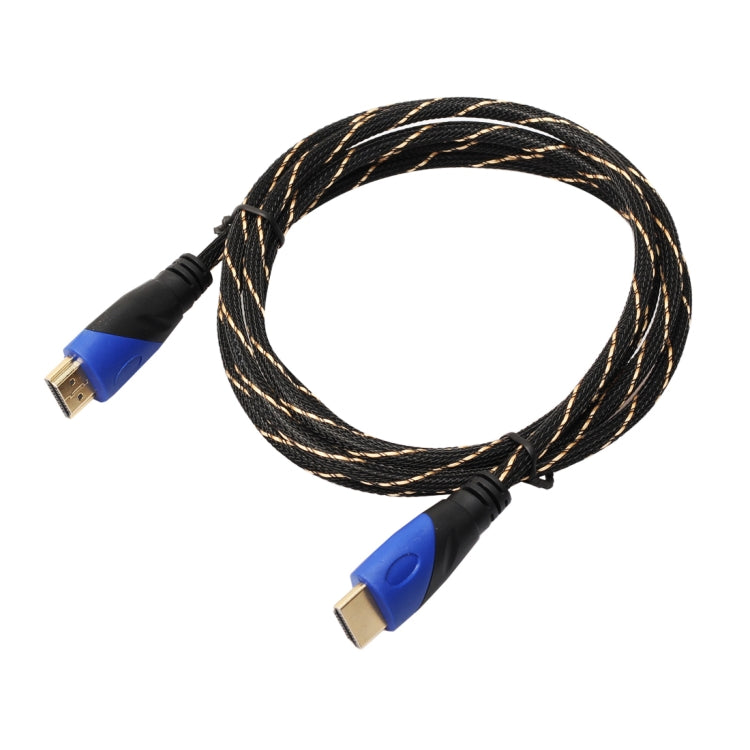 0411  1.8米藍黑頭 HDMI 1.4版本公對公視頻連接線