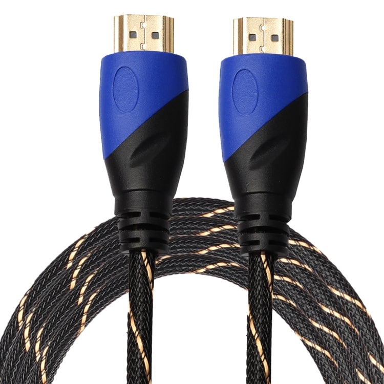 0411  3米藍黑頭 HDMI 1.4版本公對公視頻連接線