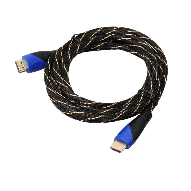 0411  3米藍黑頭 HDMI 1.4版本公對公視頻連接線