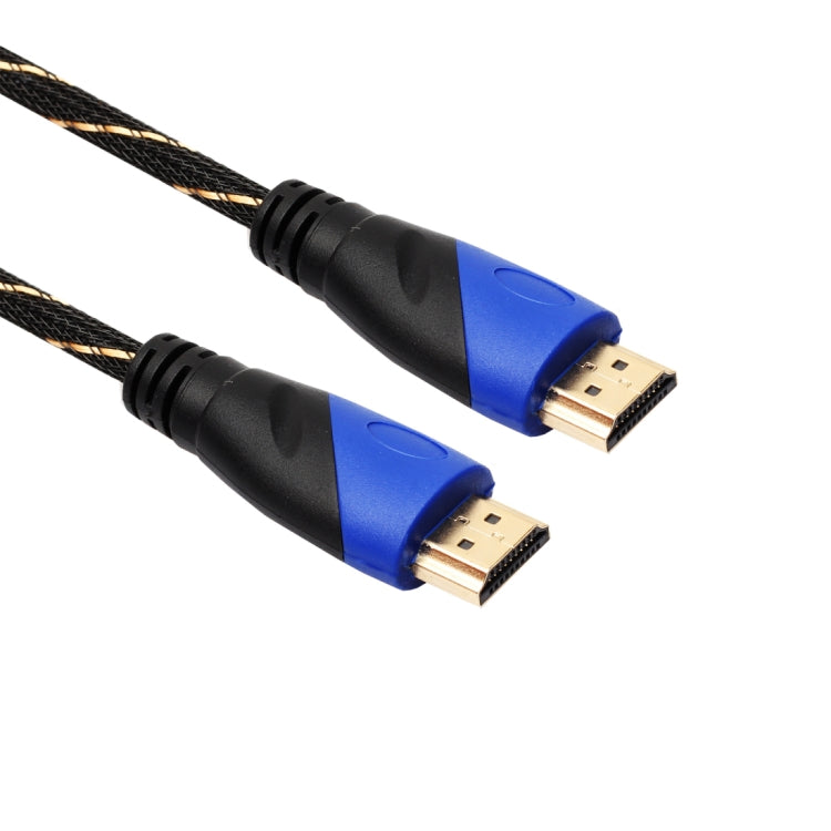 0411 3米藍黑頭 HDMI 1.4版本公對公視頻連接線，帶DVI轉接頭 套裝