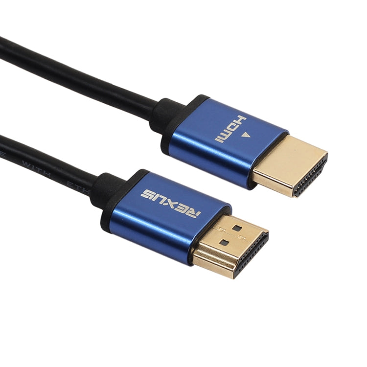 REXLIS 0500 3米鋁合金線頭 HDMI 1.4版本公對公視頻連接線