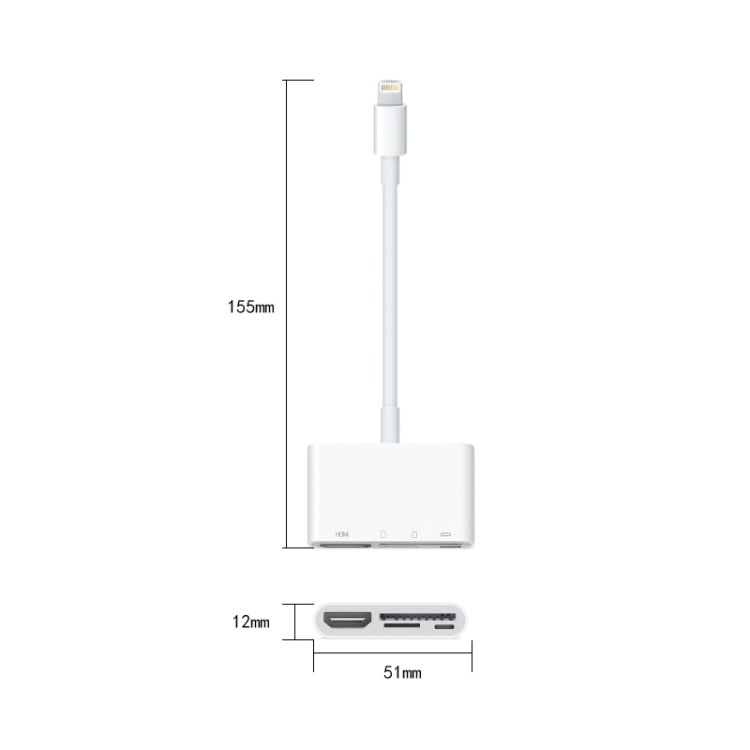 NK-103C 4合一 8 Pin轉HDMI多功能轉換器