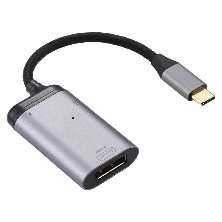 4K Type-C 轉 DisplayPort1.4 PD 數據傳輸轉接線