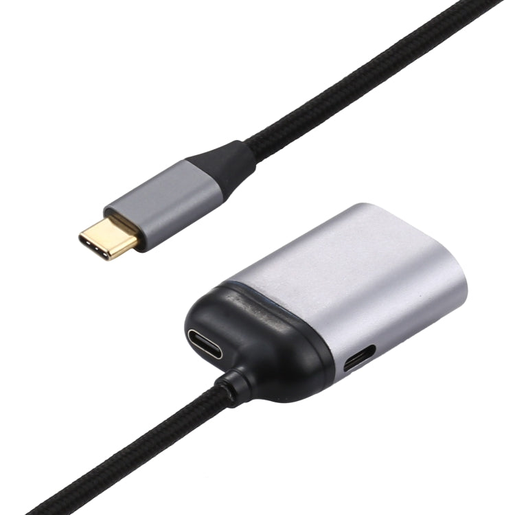 4K Type-C 轉 DisplayPort1.4 PD 數據傳輸轉接線