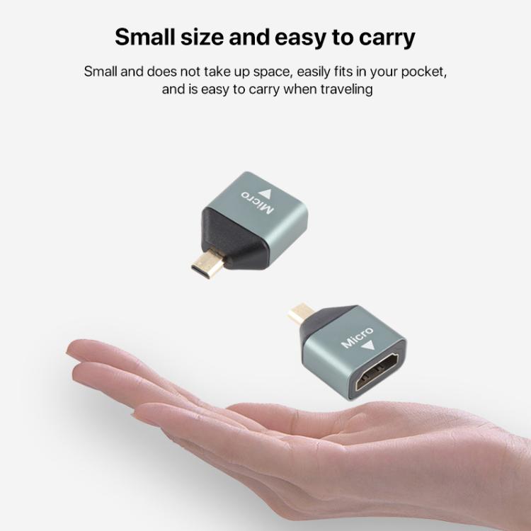 Micro HDMI Male to HDMI Female Gold-plated Head Adapter