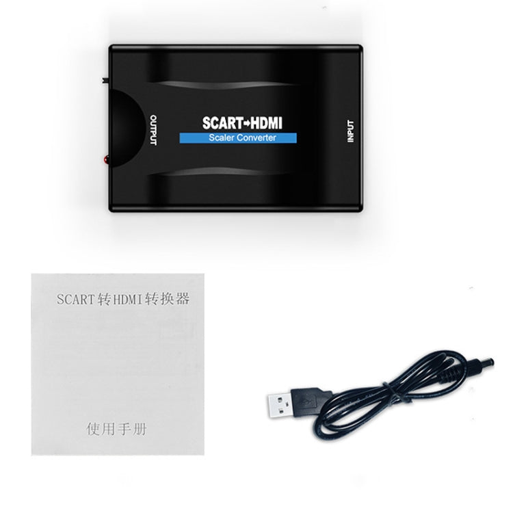 SCART 轉 HDMI HDTV1080P高清轉換器