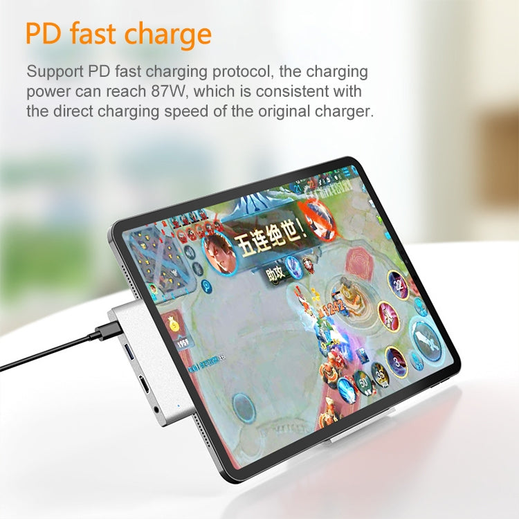HW-TC29 Type-C 4合一多功能擴展塢 iPad Pro集線器