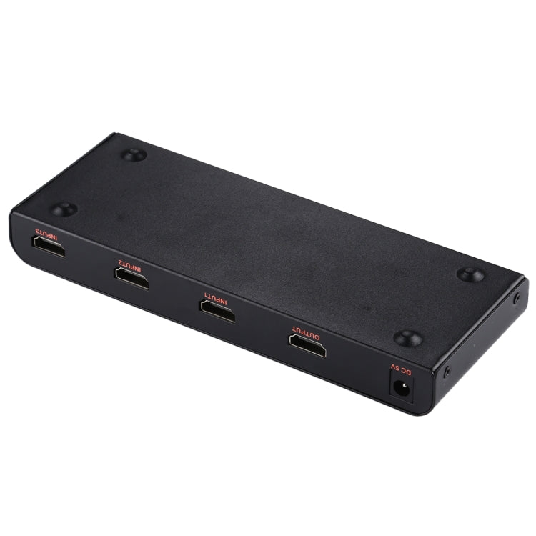 3X1 4K/60Hz HDMI 2.0切換器 帶遙控器 歐規