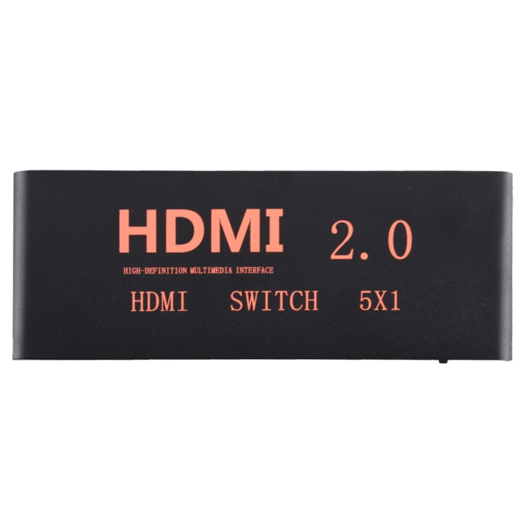 5X1 4K/60Hz HDMI 2.0切換器 帶遙控器 歐規