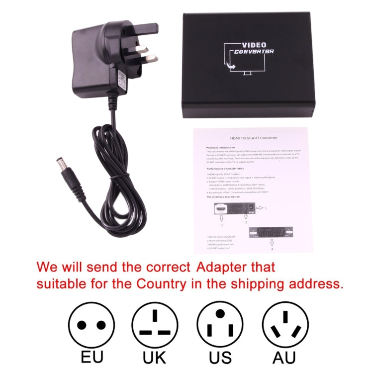 NEWKENG C8 HDMI 轉SCART 轉換器