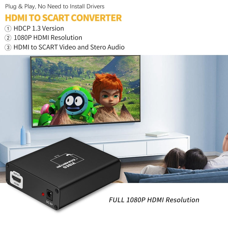 NEWKENG C8 HDMI 轉SCART 轉換器