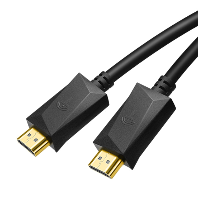 ROCKETEK HDMI01Y-2 HDMI 2.0 4K 30Hz 3D 高清鍍金接頭HDMI線適合所有HDMI設備，線長：2m