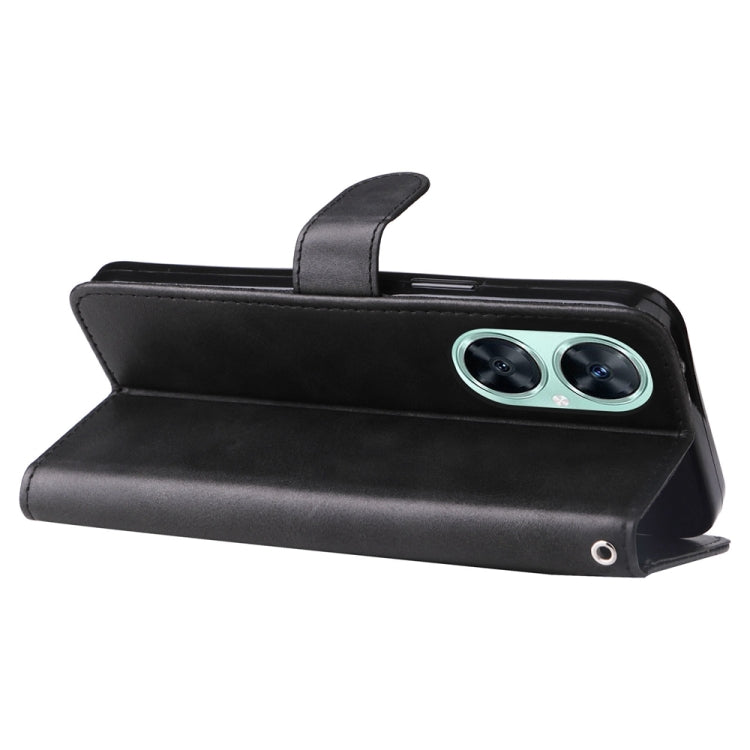 適用於華為 nova 11i / 麥芒20 5G / Enjoy 60 Pro 時尚小牛紋拉鏈手機皮套