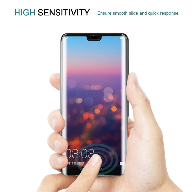 適用於華為P20 0.3mm厚度 9H表面硬度 3D全屏鋼化玻璃保護膜
