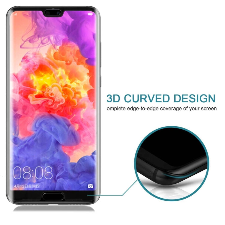 適用於華為P20 Pro 0.3mm厚度 9H表面硬度 3D全屏鋼化玻璃保護膜