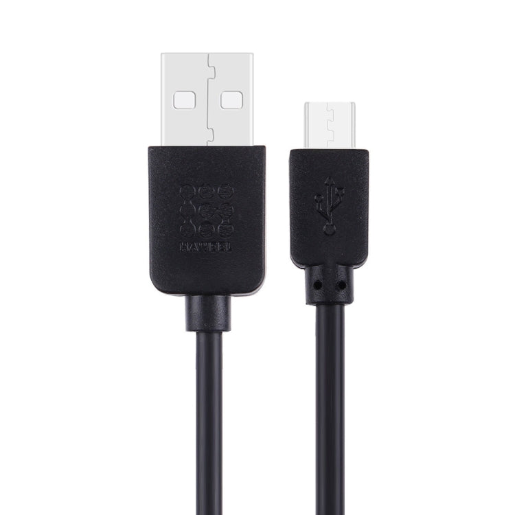 HAWEEL 35根銅絲芯 Micro USB 轉 USB數據線充電線，安卓micro USB 接口適用 線長1米