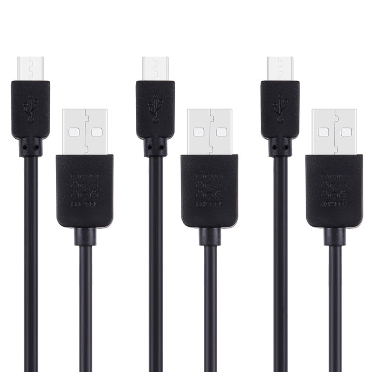 HAWEEL  Micro USB 轉 USB數據線，線長1米 3根線 3 x HWL-1070B