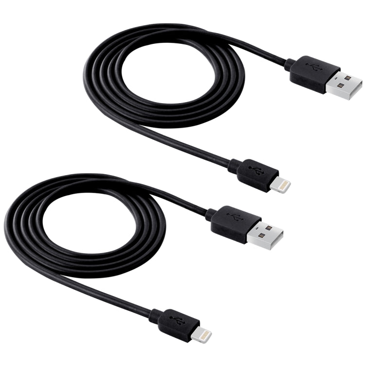 HAWEEL 便宜款 8pin 數據線套裝, 線長1米  兩根線 2 x HWL-1060B