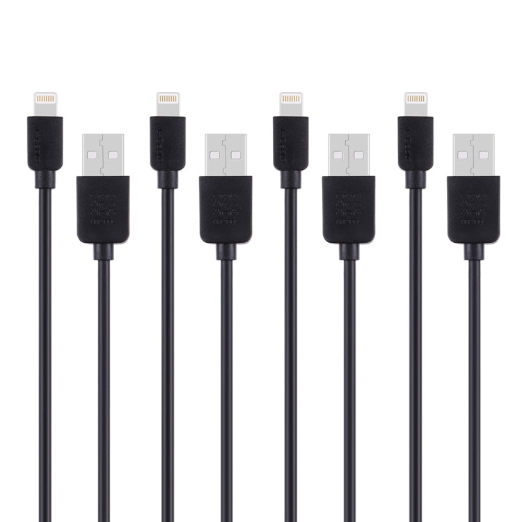 HAWEEL 便宜款 8pin 數據線套裝, 線長1米  4根線 4 x HWL-1060B