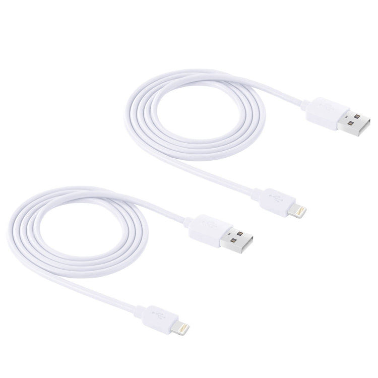 HAWEEL 便宜款 8pin 數據線套裝, 線長1米  兩根線 2 x HWL-1060W