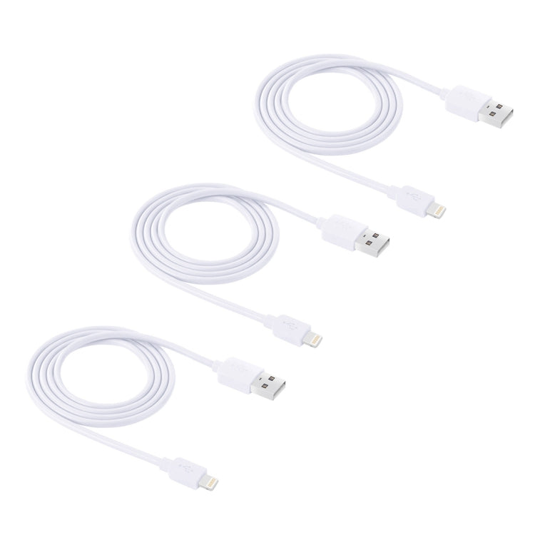HAWEEL 便宜款 8pin 數據線套裝, 線長1米  3根線 3 x HWL-1060W