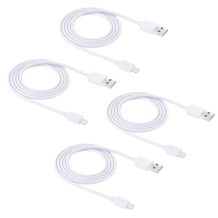 HAWEEL 便宜款 8pin 數據線套裝, 線長1米  4根線 4 x HWL-1060W