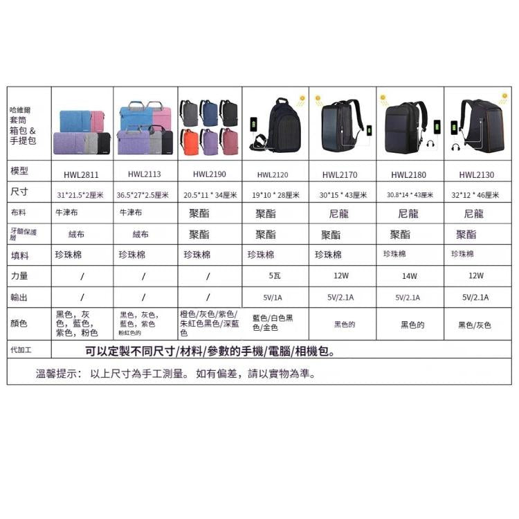 HAWEEL 13-15 inch Laptop Handbag For Macbook, Samsung, Lenovo, Sony, DELL Alienware, CHUWI, ASUS, HP Laptop