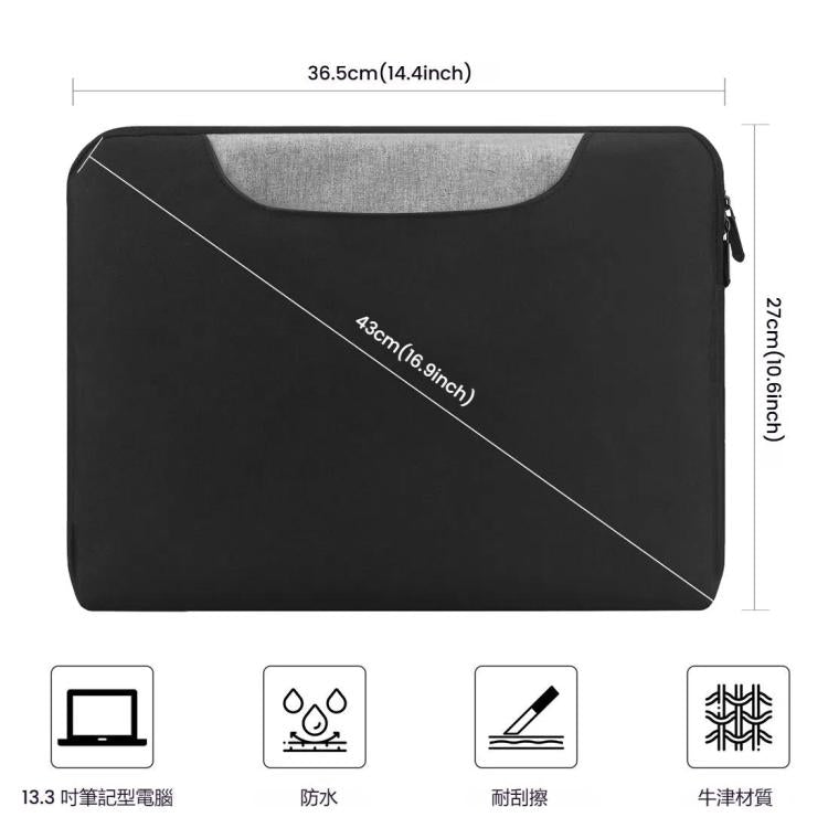 HAWEEL 13-15 inch Laptop Handbag For Macbook, Samsung, Lenovo, Sony, DELL Alienware, CHUWI, ASUS, HP Laptop