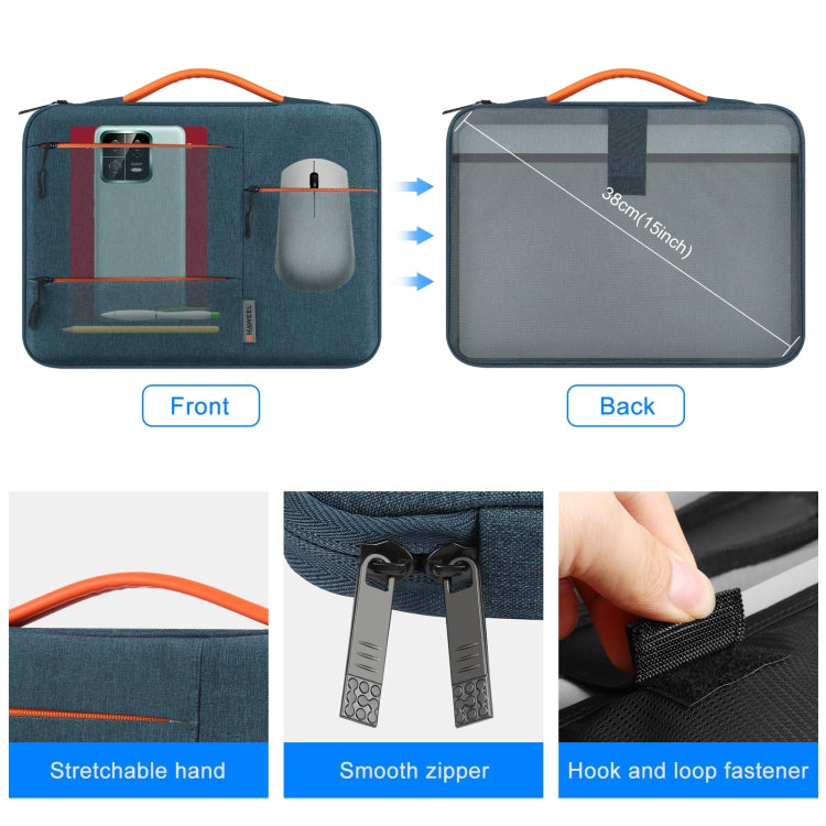 HAWEEL 適用於13英寸-13.5英寸通用商務筆記本電腦手提包 , 13.0-13.5 inch