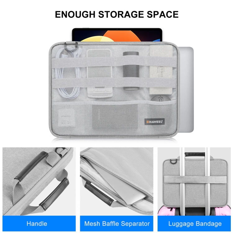 HAWEEL 13.0 inch-14.0 inch Briefcase Crossbody Laptop Bag For Macbook, Lenovo Thinkpad, ASUS, HP, 13.0 inch-14.0 inch