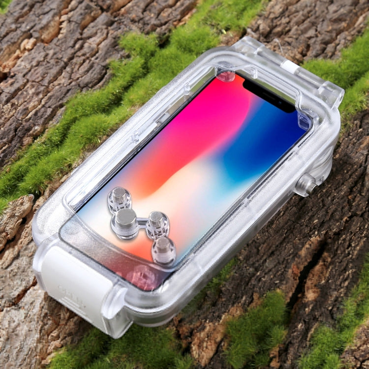 HAWEEL 適用於蘋果  iPhone X / XS   潜水防水殼 PC+ABS保護殼 40米防水   , For iPhone X