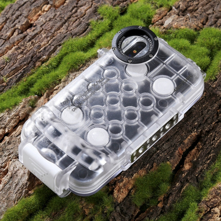 HAWEEL 適用於蘋果  iPhone X / XS   潜水防水殼 PC+ABS保護殼 40米防水
