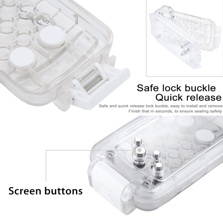 HAWEEL 適用於蘋果  iPhone X / XS   潜水防水殼 PC+ABS保護殼 40米防水   , For iPhone X