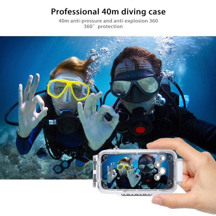 HAWEEL 適用於蘋果  iPhone X / XS   潜水防水殼 PC+ABS保護殼 40米防水