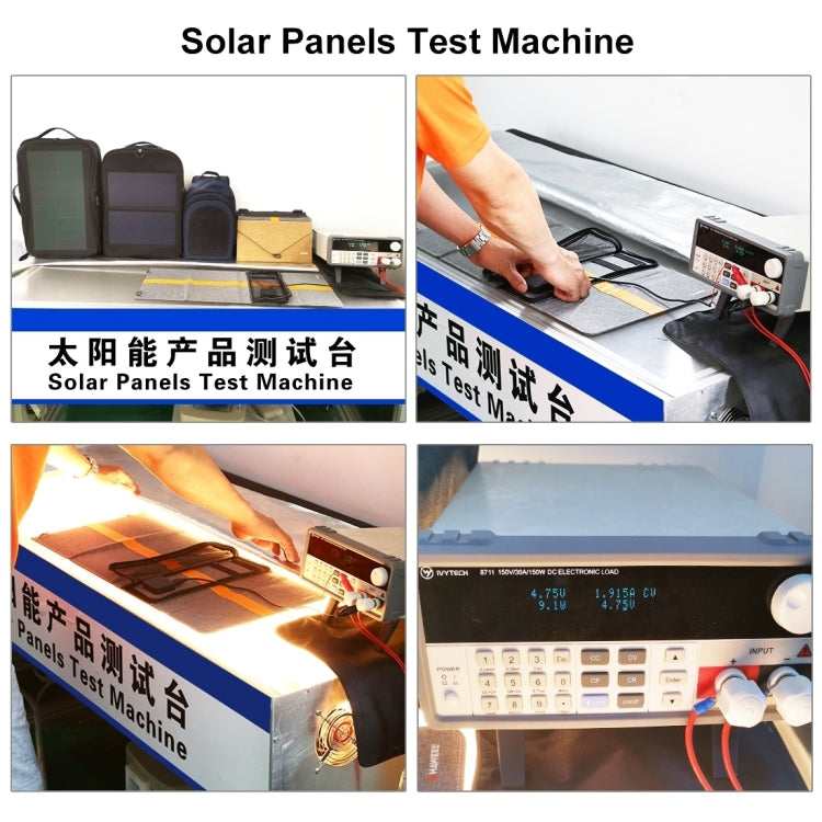 HAWEEL 28W 4折傘頂太陽能板, 4板 5V 3A Max 雙口USB, 線長3.5米 支持QC3.0 / FCP / SCP/ AFC / SFCP等協議