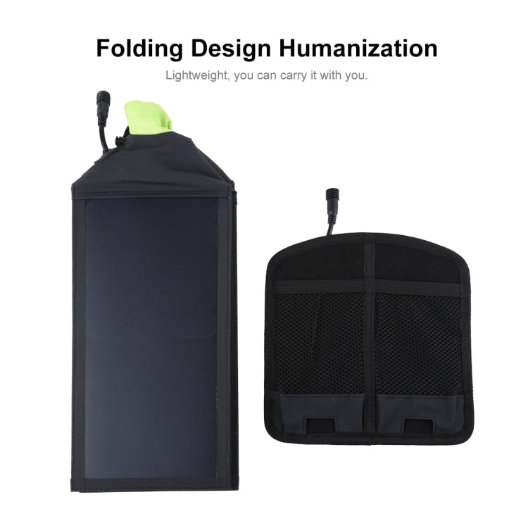 HAWEEL 28W 4折傘頂太陽能板, 4板 5V 3A Max 雙口USB, 線長3.5米 支持QC3.0 / FCP / SCP/ AFC / SFCP等協議
