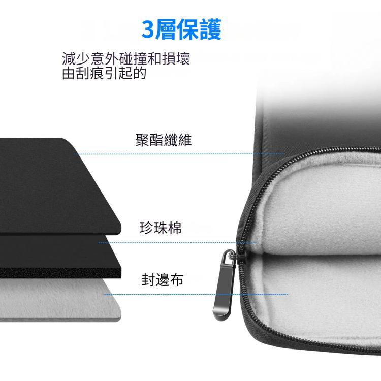 HAWEEL 13英寸及以下通用商務筆記本電腦內膽包