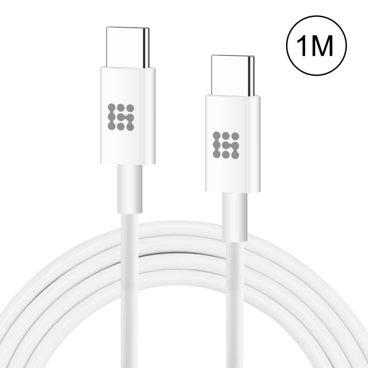HAWEEL 25W 3A Type-C轉Type-C PD快充數據線，長度：1米
