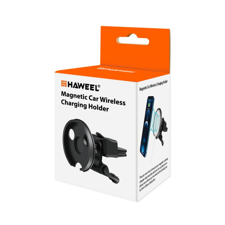 HAWEEL MagSafe 磁吸車載無線充出風口手機支架