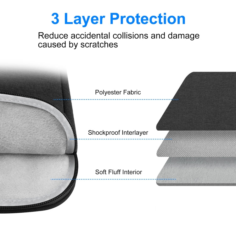 HAWEEL  手提款電腦內膽包中碼適用12.5-13.5英寸電腦 , For 12.5-13.5 inch Laptop (with Handle)