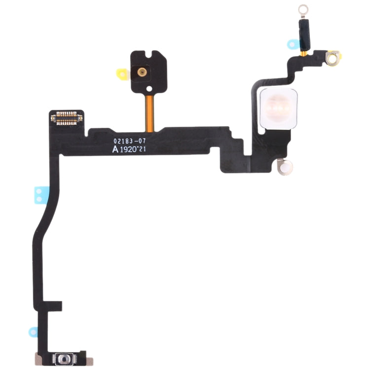 適用於 iPhone 11 Pro 開機鍵 閃光燈送話排線