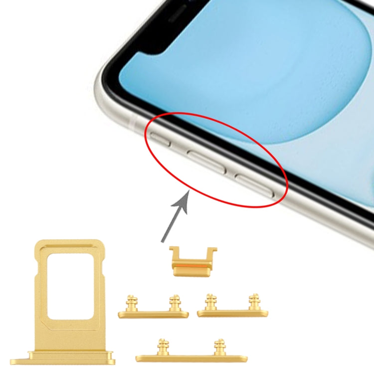 適用於 iPhone 11 SIM卡 單卡卡托 帶側鍵