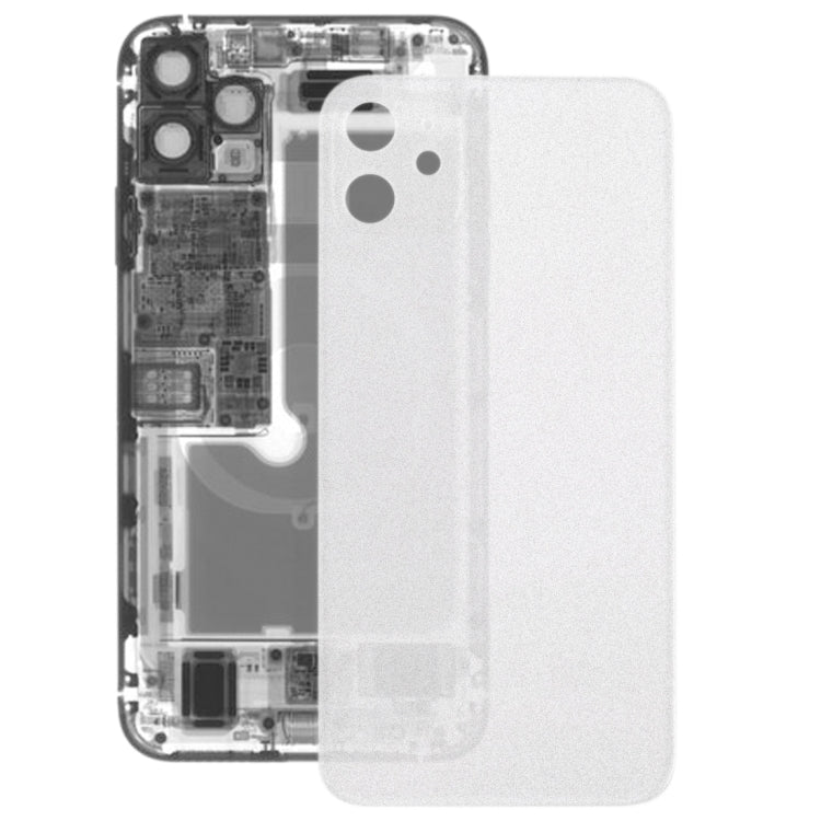 適用於 iPhone 11 透明磨砂玻璃電池后蓋