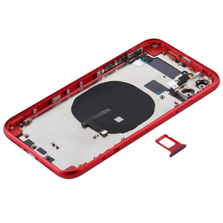 適用於iPhone 11 替換后蓋帶邊鍵&無線充電模塊&開機音量排線&卡托
