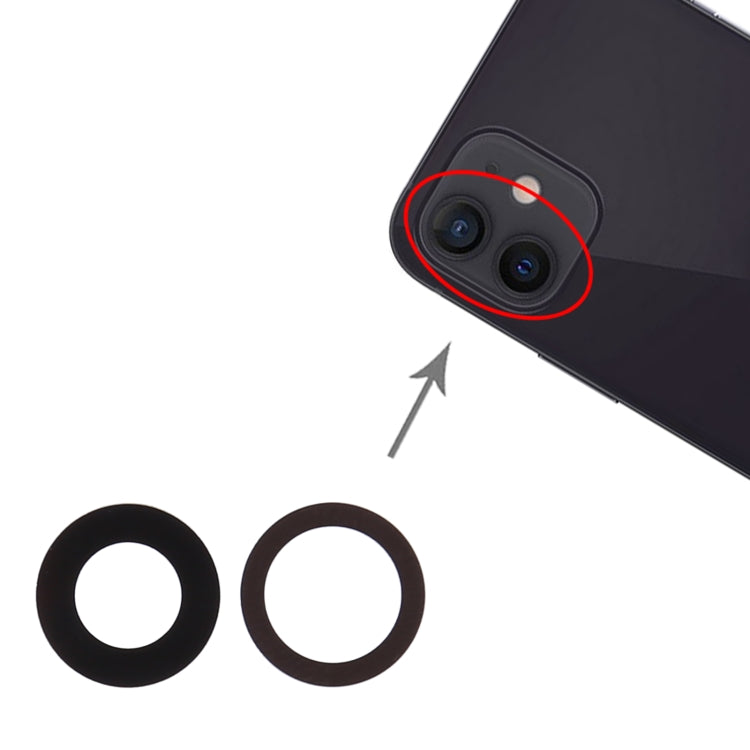 適用於 iPhone 12 后攝像頭鏡片