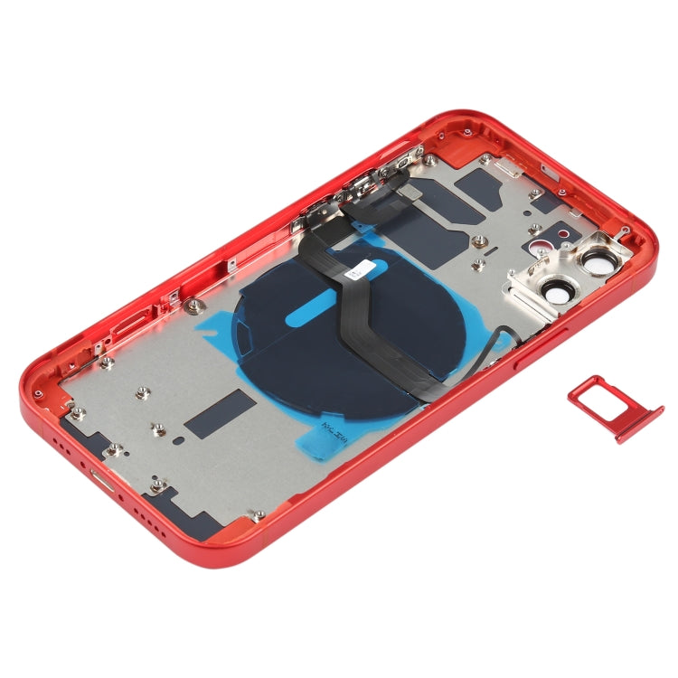 適用於iPhone 12 替換后蓋帶邊鍵&無線充電模塊&開機音量排線&卡托