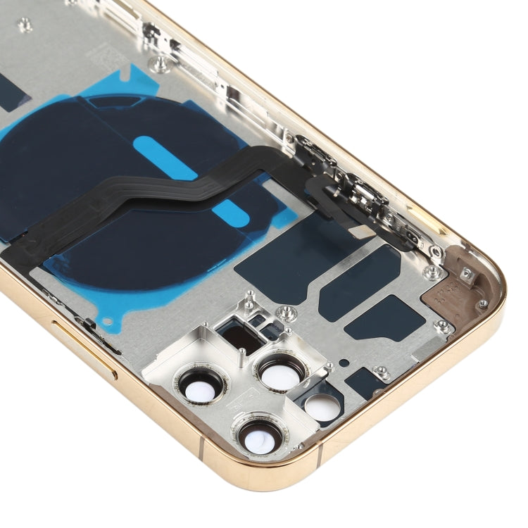 適用於iPhone 12 Pro 替換后蓋帶邊鍵&無線充電模塊&開機音量排線&卡托